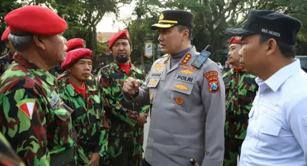 Waspada Provokasi, Polresta Malang Kota Gandeng Elemen Masyarakat Jaga Keamanan