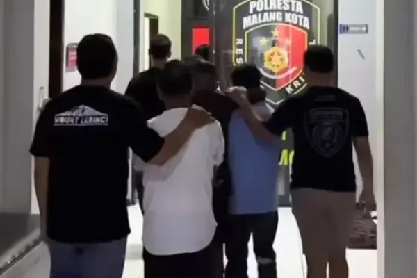 Polisi Ringkus Komplotan Perampok Spesialis Nasabah Bank di Malang Kota
