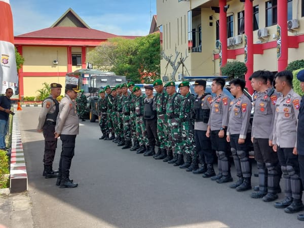 Polda Kalteng Gelar Patroli Gabungan, Pastikan Kamtibmas Tetap Kondusif