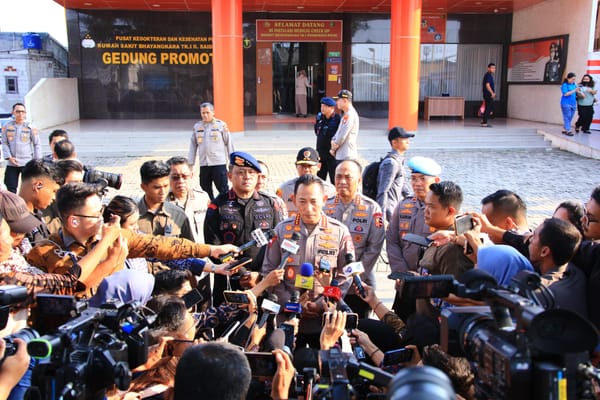 Presiden Jenguk Polisi Korban Kerusuhan, Polri Tegaskan Komitmen Pulihkan Keamanan
