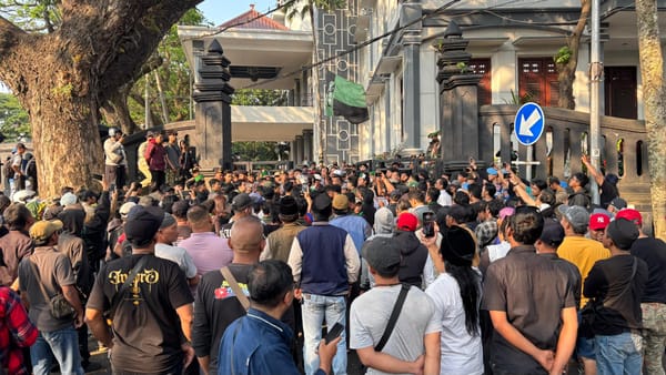 Unjuk Rasa di Kota Malang Berlangsung Aman, Massa Membubarkan Diri Tanpa Gesekan