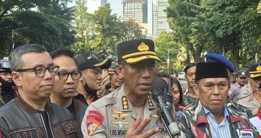 Polisi Gelar Patroli Skala Besar Pasca Demo, Gang-Gang Kecil Tak Luput dari Pengawasan