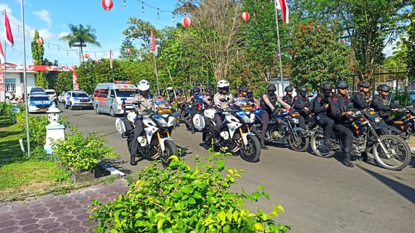 Pasca Unjuk Rasa, Kapolda Kalteng Bersama Forkopimda Turun Langsung Patroli Jaga Stabilitas