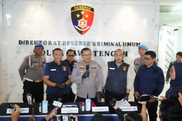 Pasca Kerusuhan, Polda Jateng Tangani 1.747 Orang, 46 Diantaranya Ditetapkan Tersangka