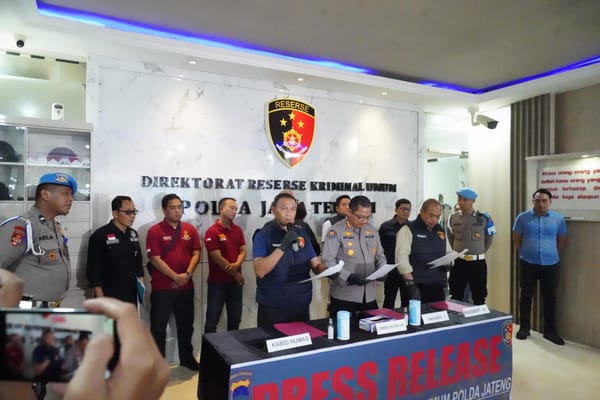 Polda Jateng Tetapkan 46 Tersangka Kasus Rusuh Massa di Beberapa Daerah