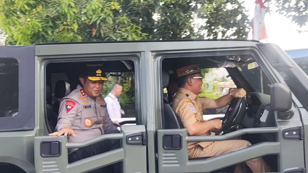 Kapolda Kalteng dan Forkopimda Patroli Bersama Pastikan Kamtibmas Pasca Demo