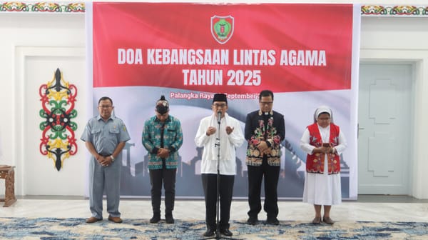 Doa Bersama Lintas Agama, Kapolda Kalteng Serukan Persatuan dan Ketentraman
