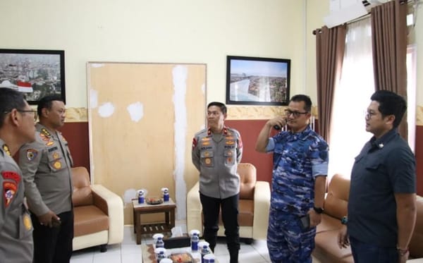 Wakapolda Sumbar Jalin Silaturahmi dengan Danlanud Sutan Sjahrir, Perkuat Sinergi TNI-Polri