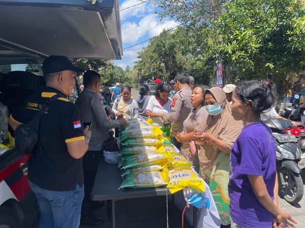 Polda Bali Gelar Pangan Murah untuk Stabilisasi Pasokan dan Harga Beras SPHP