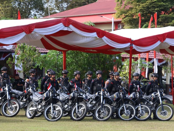 Polda Kalteng Gelar Apel Operasi Aman Nusa I Telabang 2025 Demi Pemulihan Kamtibmas