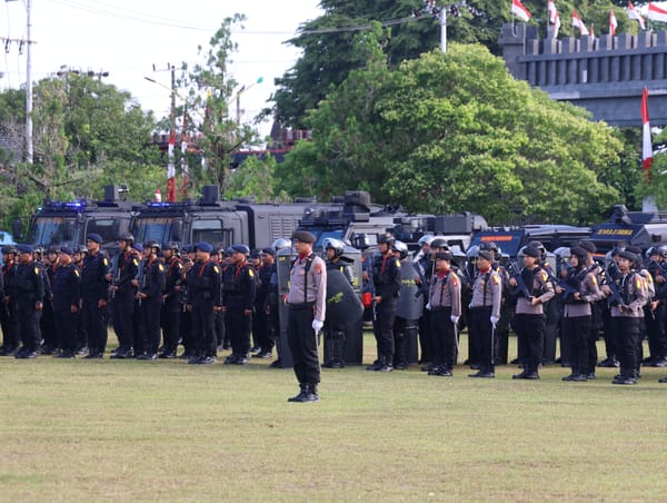 Apel Operasi Aman Nusa I Telabang 2025 Digelar Polda Kalteng Jaga Stabilitas Kamtibmas