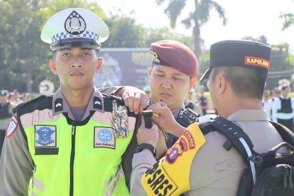 Apel Operasi Aman Nusa I Telabang 2025 Digelar Polres Pulang Pisau Antisipasi Konflik