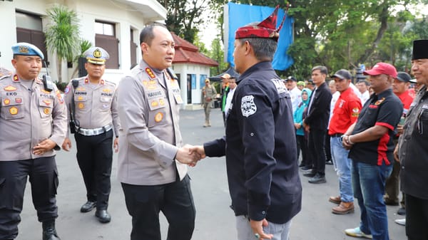 Apel Deklarasi Jogo Kondusivitas Kota Malang, Warga Bersatu Jaga Ketertiban