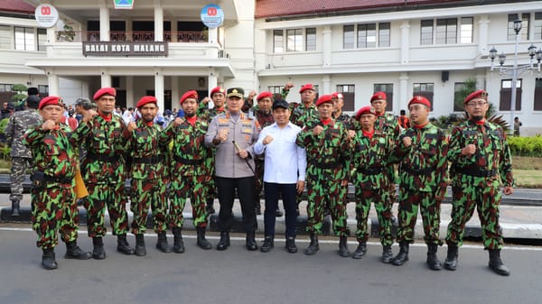 Apel Deklarasi Kota Malang, Sinergi Warga dan Aparat Ciptakan Kondusivitas