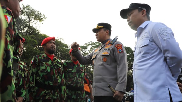 Elemen Masyarakat Kota Malang Gelar Apel Jogo Kondusivitas