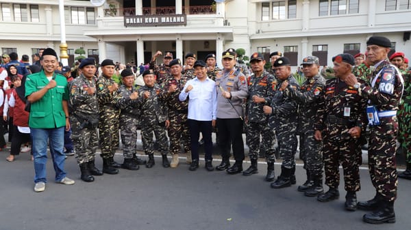Apel Deklarasi Kota Malang, Warga Bersatu Tegaskan Komitmen Aman dan Damai