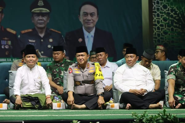 Ribuan Jamaah Hadiri Tabligh Akbar Maulid Nabi Muhammad SAW 1447 H di Polda Kalteng