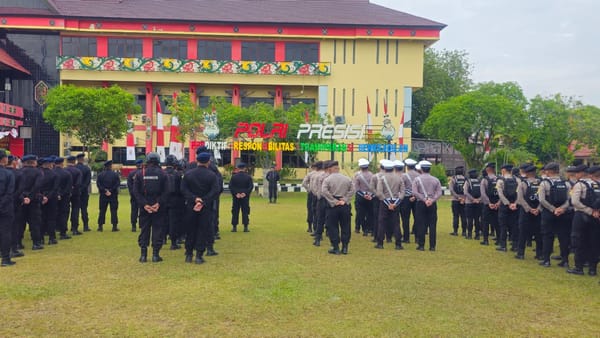 Operasi Aman Nusa I 2025, Polda Kalteng Fokuskan Upaya Preemtif dan Preventif