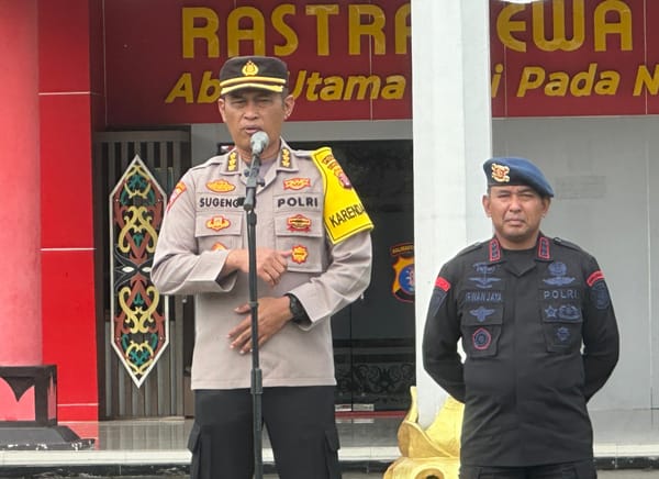 Polda Kalteng Intensifkan Patroli Lewat Operasi Aman Nusa I