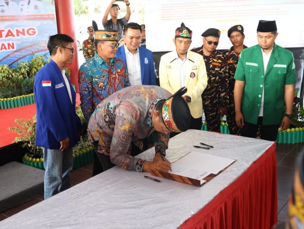 Deklarasi Damai Pemuda Lintas Iman, Kapolda Kalteng Tekankan Pentingnya Persatuan