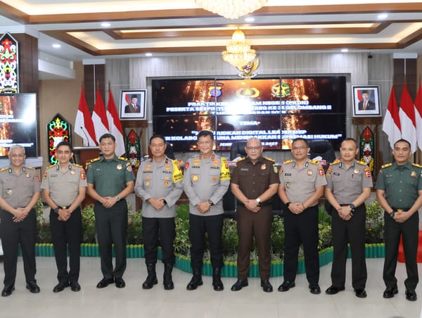 Polda Kalteng Terima 6 Serdik Sespimti PKDN, Fokus pada Isu Kamtibmas