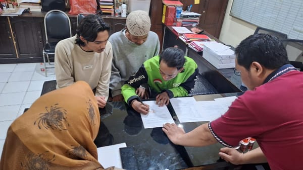 Jukir dan Ojol di Sukun Sepakat Damai Berkat Mediasi Polisi