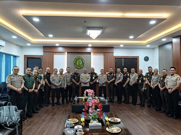 Perkuat Sinergi, Tim PKDN Sespimti Polri Sambangi Kantor Kejati Kalimantan Tengah