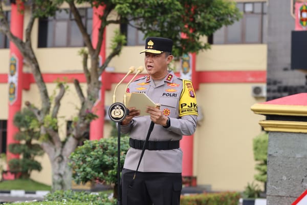 Kapolda Kalteng Pimpin Upacara Haornas ke-42, Ajak Jadikan Olahraga Pemersatu Bangsa