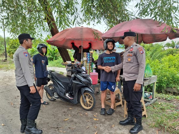 Ditbinmas Polda Kalteng Sambangi Warga, Ajak Jaga Kamtibmas