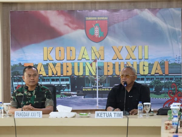 Tim PKDN Sespimti Polri Kunjungi Kodam XXII Tambun Bungai untuk Perkuat Sinergitas
