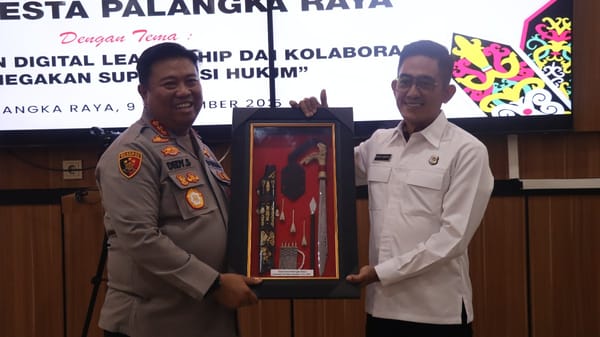 Kapolresta Palangka Raya Terima Peserta PKDN Sespimti Dikreg ke-34 Gelombang II