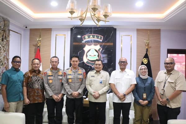 Kapolda Bali Terima Kunjungan Kementerian Investasi untuk Perkuat Ekonomi Daerah