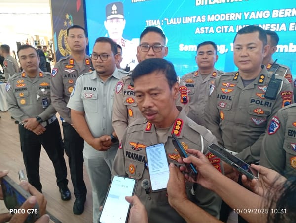 Keseruan Lomba Polisi Cilik di Mall The Park Semarang, Upaya Ditlantas Polda Jateng Cetak Generasi Tertib Berlalu Lintas