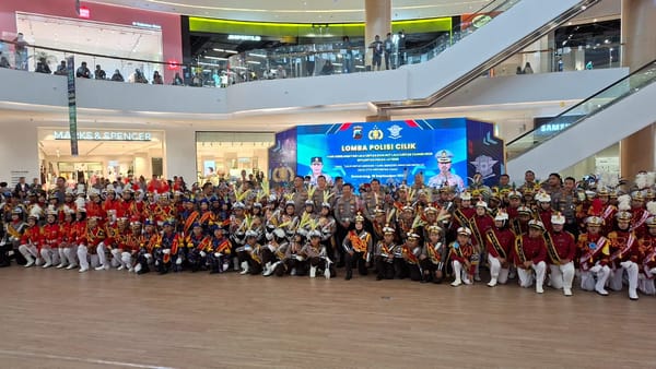Tanamkan Kedisiplinan Usia Dini, Ditlantas Polda Jateng Adakan Lomba Polisi Cilik