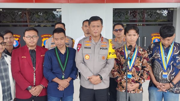 Aliansi Cipayung Plus Lakukan Audiensi dengan Kapolda Kalteng Bahas Kolaborasi