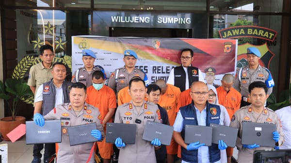 Lima Pelaku Pembobolan Sekolah di Sumedang Bersama Satu Penadah Ditangkap Polisi