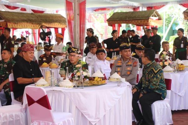 Wakapolda Bali Hadiri Peluncuran Program Jaga Desa di Kejaksaan Tinggi  Bali