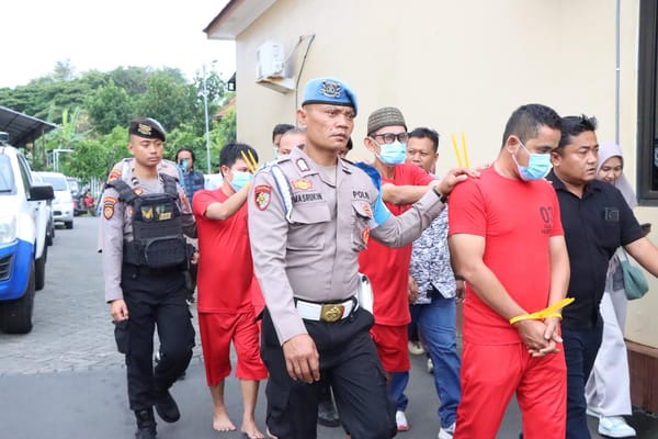 Polres Jepara Amankan 5 Tersangka dan Sita 5,32 Gram Sabu
