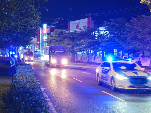 Patroli Malam Aman Nusa I, Polda Kalteng Tegaskan Komitmen Jaga Kondusivitas