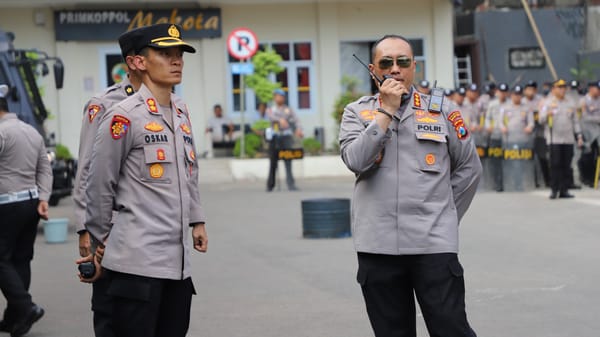 Polresta Malang Kota Lakukan Simulasi Sispam Mako Antisipasi Anarkis