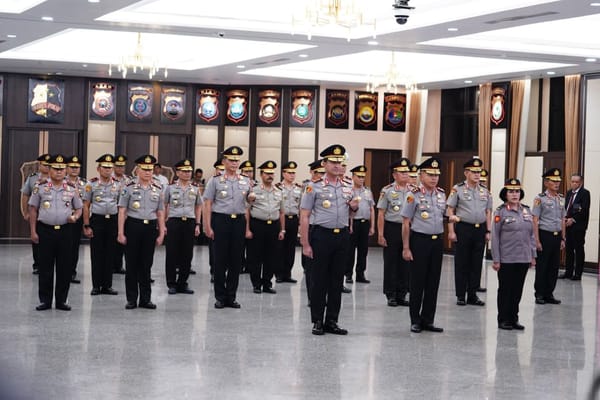 Sebanyak 27 Pati Polri Resmi Naik Pangkat