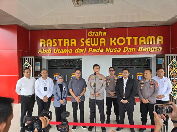 Perkuat Kerjasama, Kapolda Kalteng Sambut RCEO BRI Regional Kalimantan