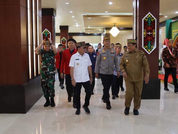 Kapolda Kalteng Hadiri Pelantikan dan Rapimda DPD GMNI, Tekankan Sinergi