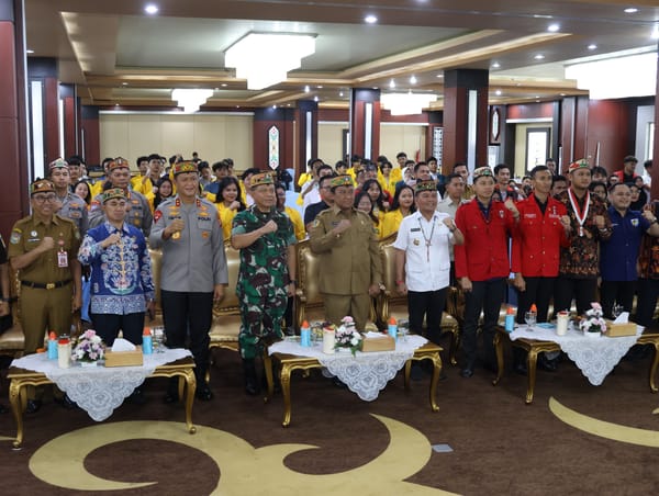Perkuat Sinergi, Kapolda Hadiri Pelantikan dan Rapimda Pengurus DPD GMNI Kalteng