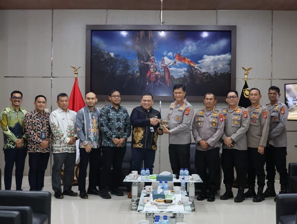 Dukung Pemerataan Energi, Kapolda Kalteng Gelar Audiensi dengan PT PLN UIP KLB