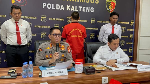 Buron Setahun, Pelaksana Kontraktor Gedung Expo Sampit Ditangkap Ditreskrimsus Polda Kalteng