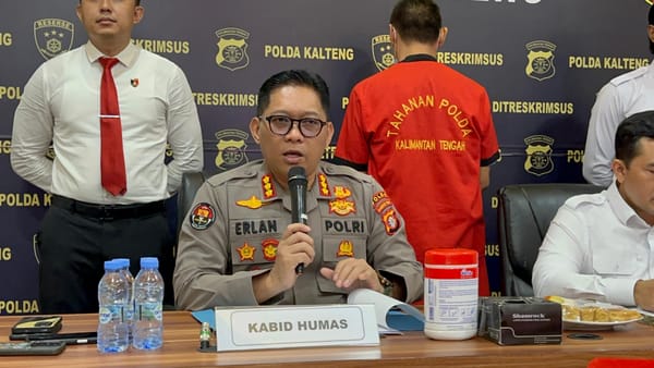 Ditreskrimsus Polda Kalteng Ringkus Pelaksana Kontraktor Gedung Expo di Sampit Setelah Buron 1 Tahun