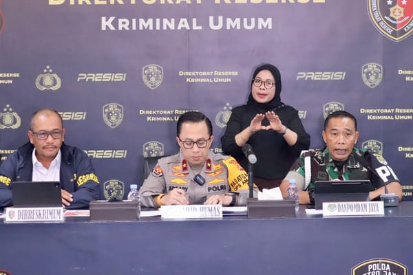 Polisi Ungkap Motif Pembunuhan Kacab BRI Terkait Rekening Dormant