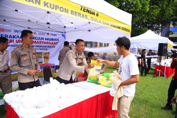 Dukung Ketersediaan Sembako Murah, Polri Hadirkan Gerakan Pangan Murah