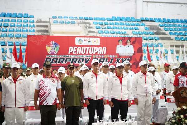 Dukungan Polri untuk Olahraga di Bali, Wakapolda Bali Hadiri Penutupan Porprov Bali XVI/2025